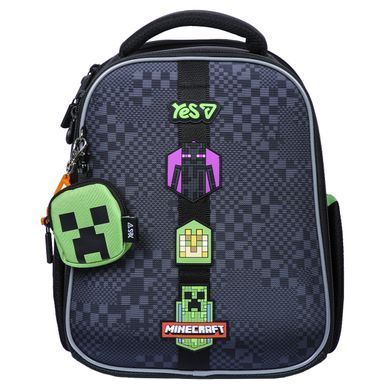 Рюкзак школьный каркасный Yes Minecraft Adventure H-100S