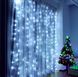 Гирлянда штора "Роса" 200LED на медной проволоке, 220V, белая 2,0*2,0м