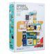 Дитяча ігрова кухня "Spray Kitchen" велика, звук, вода, світло, пара, 80 предметів, 93см, синя, 889-271