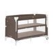 Манеж дитячий CARRELLO Porta CRL-18103 Chocolate Brown (Карелло Порта), дворівневе дно, 125х65х79 см