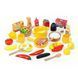 Дитяча ігрова кухня "Spray Kitchen" велика, звук, вода, світло, пара, 80 предметів, 93см, синя, 889-271