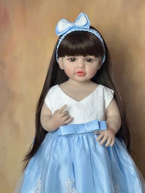 Кукла виниловая 55см, ручная работа, изысканная кукла для девочки, Reborn Baby Doll 34