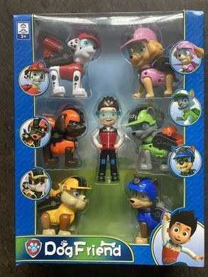 Игровой набор "Щенки спасатели", 7 фигурок, WW-505