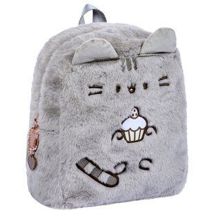Мягкий рюкзак Yes К-46XXS Pusheen Toy создан, чтобы сопровождать ребенка в первых самостоятельных шагах &mdash; в садик, на прогулку или