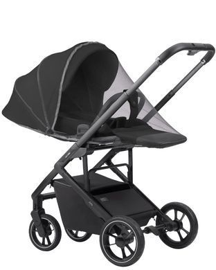 Коляска прогулочная CARRELLO Alfa CRL-5508 Midnight Black, черная Карелло Альфа
