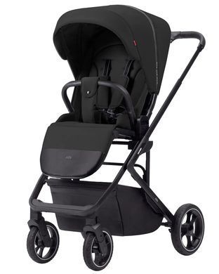 Коляска прогулочная CARRELLO Alfa CRL-5508 Midnight Black, черная Карелло Альфа