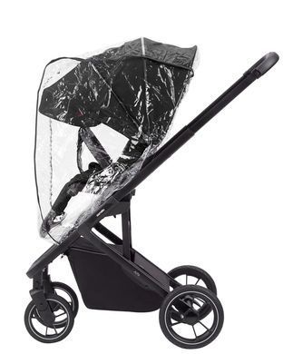 Коляска прогулочная CARRELLO Alfa CRL-5508 Midnight Black, черная Карелло Альфа