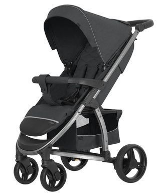 Коляска універсальна 2 в 1, візочок CARRELLO Vista CRL-6501/1 2in1 Serious Grey, темно-сіра, Карелло Віста