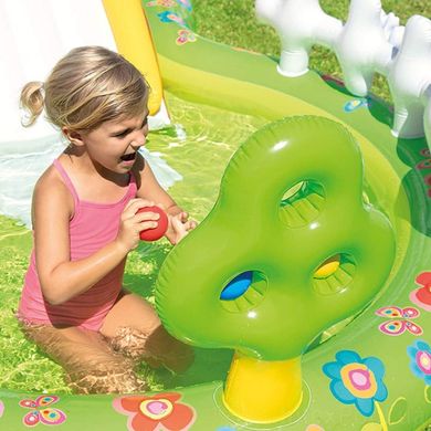 Дитячий надувний ігровий центр "Мій сад" Intex 57154 NP, 290*180*104 см