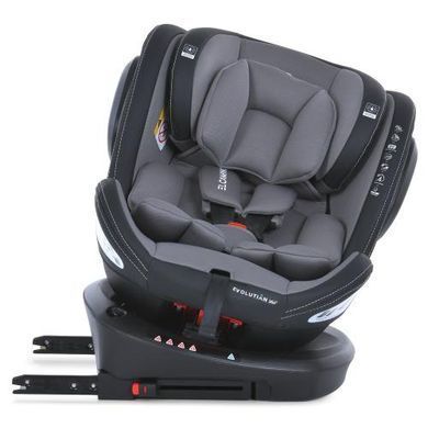 Автокрісло дитяче EL CAMINO, Evolution 360, 0-36 кг, сіре, ME 1045 Simply Gray