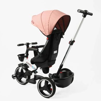 Велосипед трехколесный с родительской ручкой, легкий, поворотное сиденье, Best Trike Oscar 6390/16-002