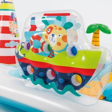 Детский надувной игровой центр "Весёлая рыбалка", 218*188*99см, Intex 57162 NP