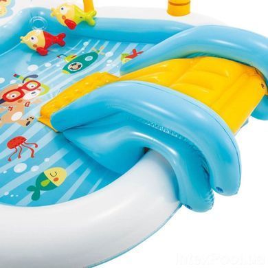 Детский надувной игровой центр "Весёлая рыбалка", 218*188*99см, Intex 57162 NP