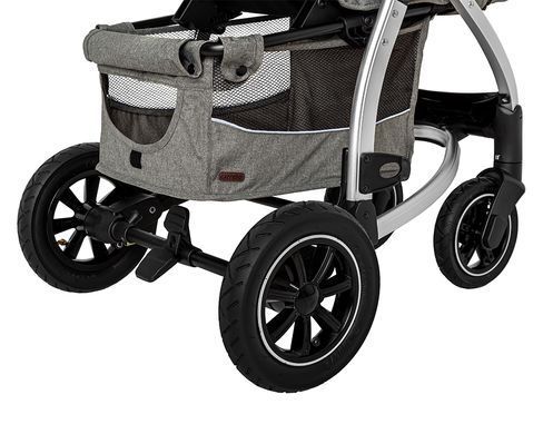 Коляска прогулянкова, візочок, Carrello Vista CRL-5511 Denim Blue, синя, Карелло Віста, до22кг, надувні колеса