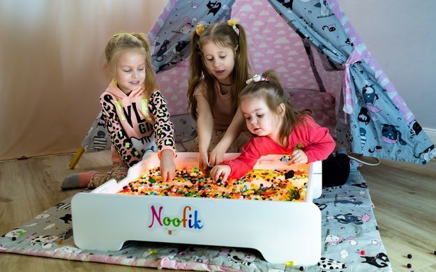 Світловий планшет &mdash; пісочниця Noofik "Standart" овальний 51*67см