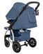 Коляска прогулянкова, візочок, Carrello Vista CRL-5511 Denim Blue, синя, Карелло Віста, до22кг, надувні колеса