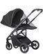 Коляска прогулочная CARRELLO Alfa CRL-5508 Midnight Black, черная Карелло Альфа