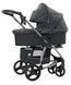 Коляска універсальна 2 в 1, візочок CARRELLO Vista CRL-6501/1 2in1 Serious Grey, темно-сіра, Карелло Віста