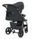 Коляска універсальна 2 в 1, візочок CARRELLO Vista CRL-6501/1 2in1 Serious Grey, темно-сіра, Карелло Віста
