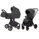 Коляска універсальна 2 в 1, CARRELLO Epica CRL-8510/1 (2in1) Iron Grey, сіра, Карелло Епіка