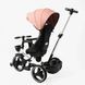 Велосипед трехколесный с родительской ручкой, легкий, поворотное сиденье, Best Trike Oscar 6390/16-002