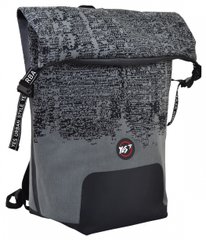 Рюкзак молодіжний "Roll" Т-93, сірий/чорний, 558422