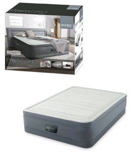 Кровать надувная со встроенным электрическим насосом, 203*152*46см, Intex 64906 ND