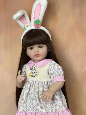 Кукла виниловая 55см, ручная работа, изысканная кукла для девочки, Reborn Baby Doll 35