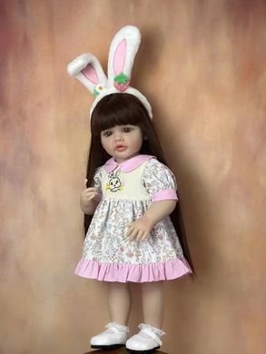 Кукла виниловая 55см, ручная работа, изысканная кукла для девочки, Reborn Baby Doll 35