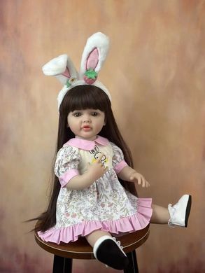 Кукла виниловая 55см, ручная работа, изысканная кукла для девочки, Reborn Baby Doll 35