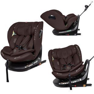 Автокресло CARRELLO Sirius 2.0, i-Size 40-150см ISOFIX, поворот, якорь, CRL-8809 Chocolate Brown