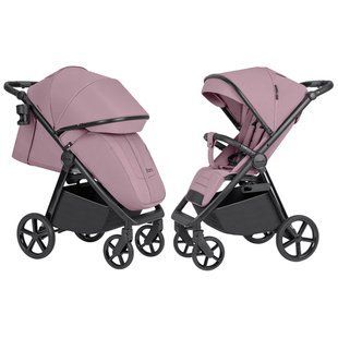 Коляска прогулянкова CARRELLO Bravo SL CRL-5520 Blush Pink 2024, рожева, візочок Карелло Браво