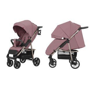 Коляска прогулянкова, візочок Carrello Echo CRL-8508 Charm Pink, рожева, Карелло Ечо, до 22 кг, UPF 50+