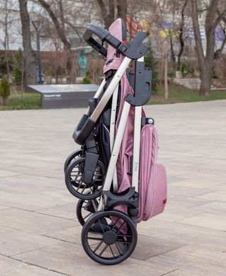 Коляска прогулянкова, візочок Carrello Echo CRL-8508 Charm Pink, рожева, Карелло Ечо, до 22 кг, UPF 50+