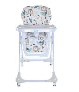 Стульчик для кормления Bambi, ремни безопасности, M 3233 Lion King Beige