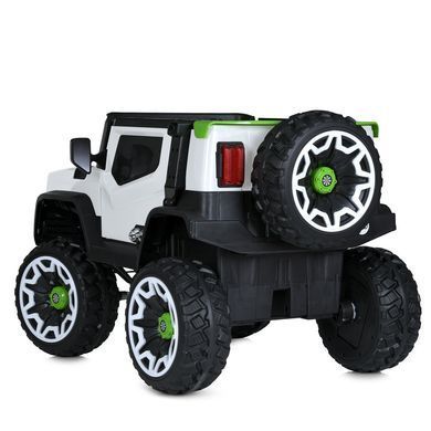 Электромобиль детский джип внедорожник Mercedes с мягким сидением (M 5912EBLR-1)