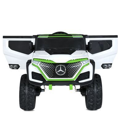 Электромобиль детский джип внедорожник Mercedes с мягким сидением (M 5912EBLR-1)