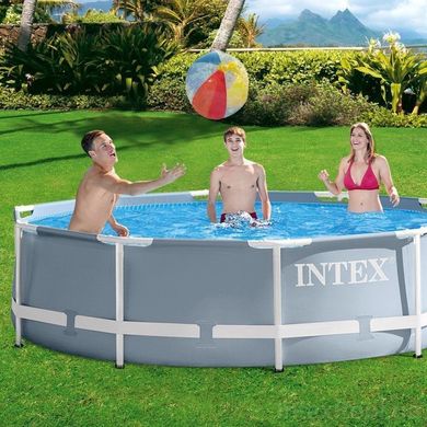 Каркасный бассейн, Intex 26702, фильтр-насос 1 250 л/ч, картридж типа Н, 305*76 см