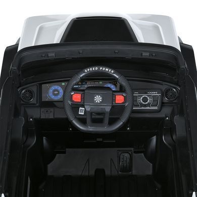 Электромобиль детский джип внедорожник Mercedes с мягким сидением (M 5912EBLR-1)