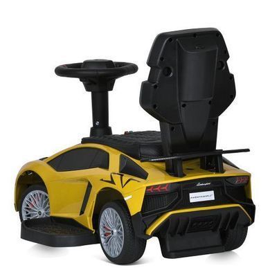 Электромобиль детский Lamborghini, машина с мотором 25W, музыка-UCB, M 5777EBL-6
