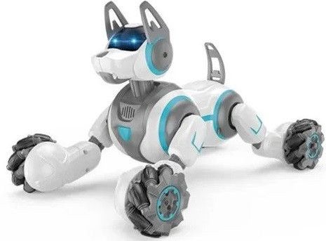 Інтерактивна Собака-робот Stunt Dog на радіоуправлінні з пульта або браслета, 666-800