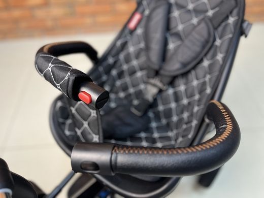 Велосипед трехколесный с родительской ручкой, легкий, поворотное сиденье, Best Trike Oscar 6390/19-306