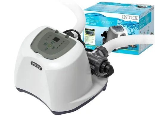Хлоргенератор, система очищення солоною водою, хлор 16 л/год, QS1600 Plus, Intex 26690