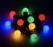 Уличная, садовая гирлянда светодиодная "Ретро-лампа" Retro 20Led, 10 метров, кольорова 920629