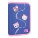 Пенал твердый одинарный с двумя клапанами Yes Meow-Meow HP-04