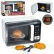 Игрушечная микроволновка, звук, свет, муляжи еды, F2329