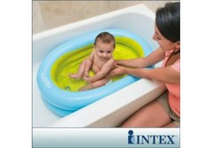 Бассейн детский Intex 48421, "Baby Bath Tube Set" 86*64*23 см