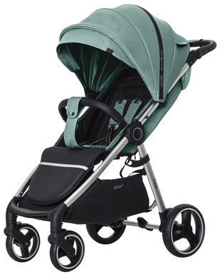 Коляска прогулянкова CARRELLO Pulse CRL-5507 Basil Green, зелена, візок Карелло Пульс