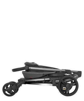Коляска универсальная 2 в 1, CARRELLO Vista CRL-6501/1 2in1 Steel Grey, серая, Карелло Виста