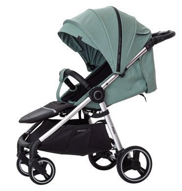 Коляска прогулянкова CARRELLO Pulse CRL-5507 Basil Green, зелена, візок Карелло Пульс